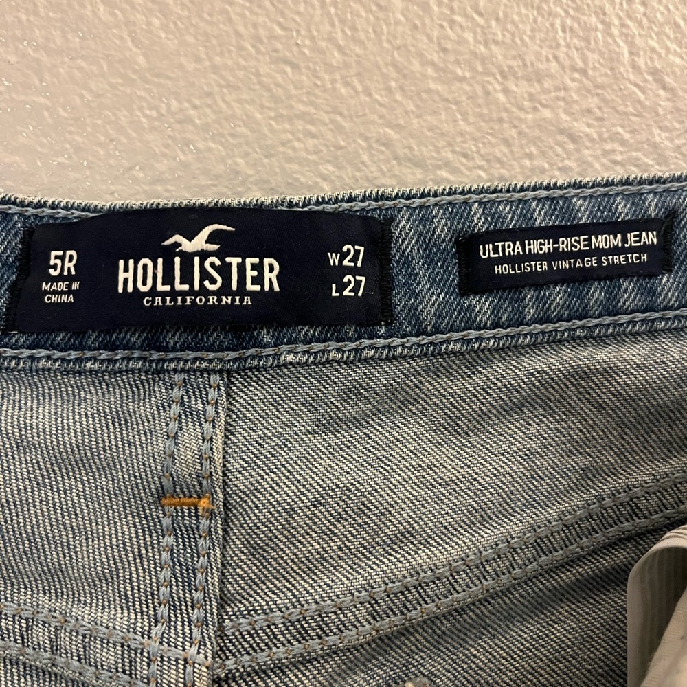 Hollister mom jeans high rise size 5R vintage jean